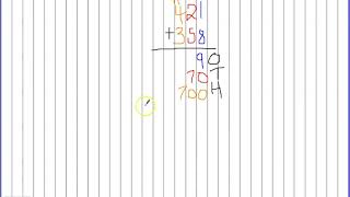 Addition Long Method (No regrouping)