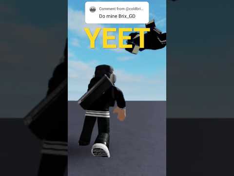 yeeting ppl || #roblox #yeet || comment down your usernames!!
