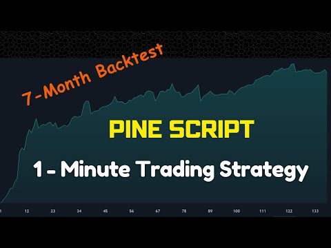 Pine Script 1 Minute Scalping Strategy - 7 Month BackTest Results