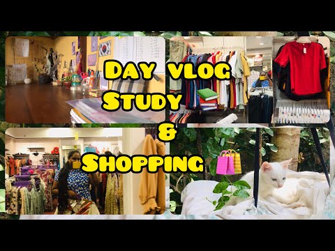 Day vlog 🤍🥰 පාඩම් කරන්න කම්මැලි අයට 📚 උදේ පාඩම් හවස shopping 🧋🛍📚