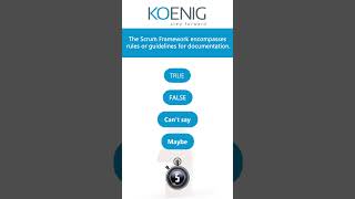 Learn Scrum Product Owner Certified (SPOC) online | Koenig Solutions