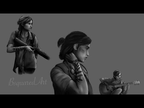 Drawing Ellie from the Last of Us