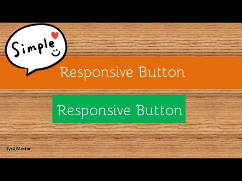CSS Simple Responsive Button