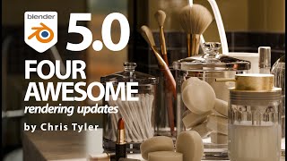 Four awesome rendering updates in Blender 5.0!