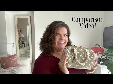 Good Ole Comparison Video!  LV Speedy 20 vs. DUYP Melodie Cecilie Mini Boston Bag!
