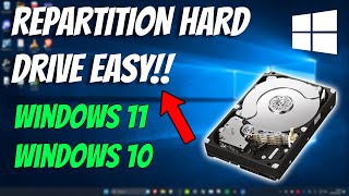 How To Repartition a Hard Drive in Windows