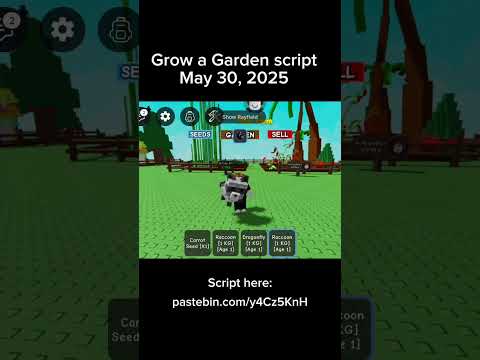 GROW A GARDEN SCRIPT#growagarden #GAG #growagardenscript #growagardenMay #growagardenupdate #roblox