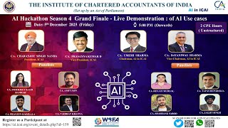 AI Hackathon Grand Finale: Live Demonstration on AI use cases