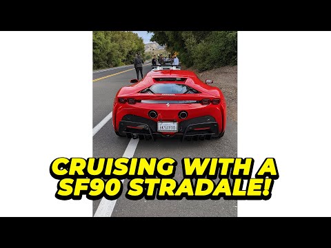 $700,000 Ferrari SF90 Stradale Hits the Streets in Southern California! #shorts