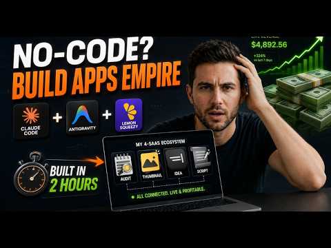 I Built a 4 SaaS Ecosystem by Claude Code in 2 Hours (And It Actually Makes Money)