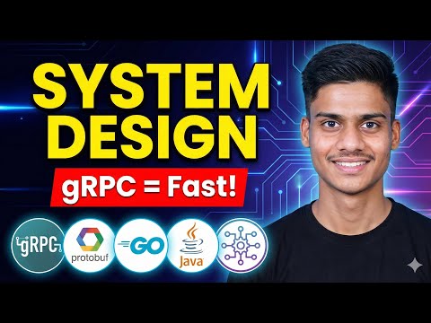 17. gRPC Explained in 5 Minutes – The FASTEST API Protocol for Microservices (System Design )