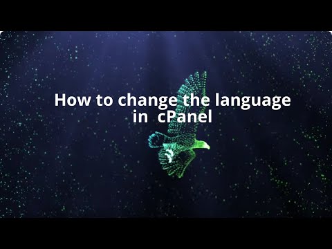 How to change the language in cPanel with Eaglecoast Hosting
