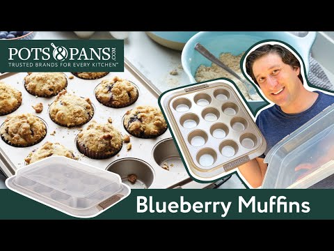 How to make the BEST Blueberry Muffins EVER | PotsandPans.com