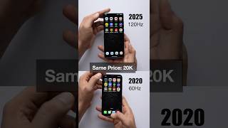 iPhone 60Hz vs Android 120Hz | Old iPhone vs Latest Android #iOS #Android