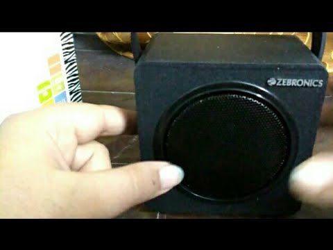 My initial impressions on zebronics smart bluetooth speaker