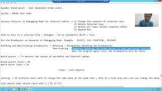 9 - Debugging - Features - Deleting and Deactivating Breakpoints