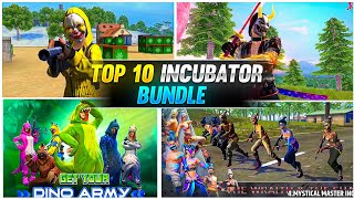 Top 17 Incubator Bundles in Free Fire Battleground | Some Very Rare Incubators in Free Fire