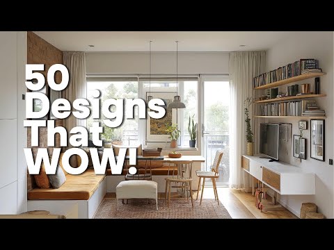 🌟 Transform Your Space: 50 Mind-Blowing Small Home Designs! (With Commentary)