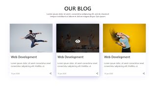 Letest Blog With HTML & CSS