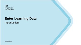 Enter Learning Data (ELD) Tool Webinar for Employer Providers