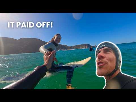 I SPENT 4 DAYS Searching for PERFECT WAVES and it Paid Off! Surf Vlog Ep. 37