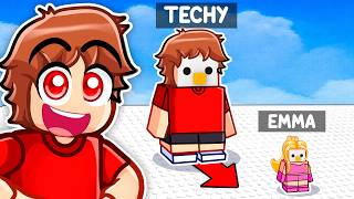 Trolling Emma In Roblox Knockout For 24 Hours...