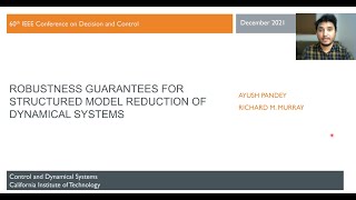 Robustness Guarantees For Structured Model Reduction