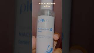 The plam product #plam #nykaa #ytshorts #serum #tonner #review #shoping #skincare #daliyroutine
