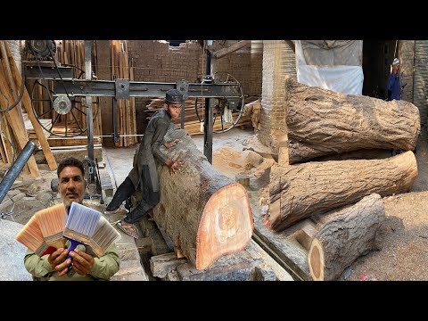 Paint Brush Making By Natural Wood | Whitewash Brush Making Process