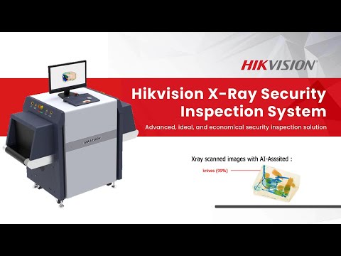 XRAY HIKVISION ISD-SC6550S-4CVL Xray Security Inspection System | Xray Screening System