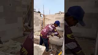 Perfect Blockwork! Satisfying DIY Light Brick Installation Like a Pro!