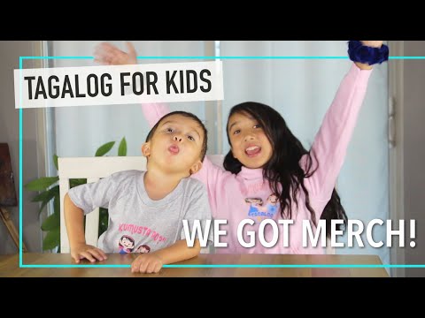 We Got Merch! How are You in Tagalog (Filipino) | Tagalog for Kids