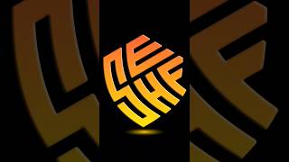 SEHF Monogram logo Design in CorelDraw - Modern polygon logo Design #shorts #short #logo