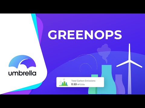 Sustainable Cloud with Umbrella's GreenOps
