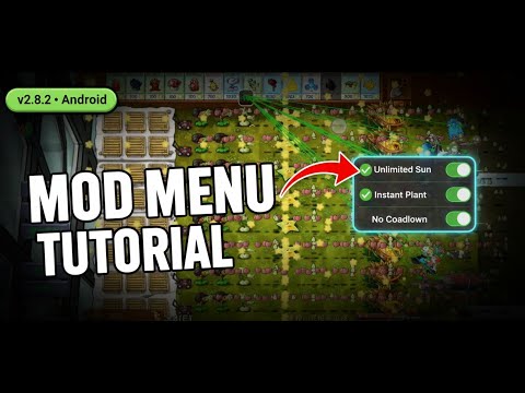 PvZ Fusion 2.8.2 Mod Menu Tutorial (Android) EASY Guide