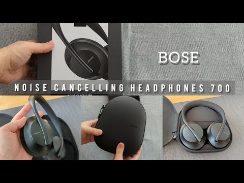 BOSE NOISE CANCELLING HEADPHONES 700 - Unboxing and First Impression