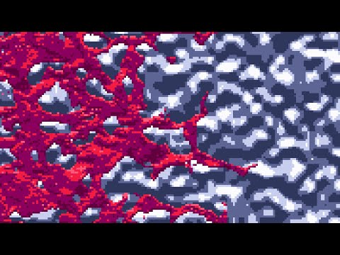 Pixel art fluid animation
