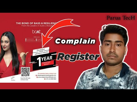 How to register complaint About Any Issue in Boat Headphones/ear Bard's 100% replace under Warranty