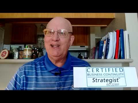 Certified Business Continuity Strategist - CBCS (CIS - ISO 22301)
