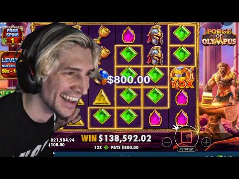 XQC’S INSANE BONUS BUYS ON FORGE OF OLYMPUS