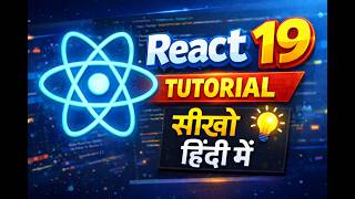 React 19 Tutorial in Hindi | Lecture 1 – Introduction, Setup & Folder Structure