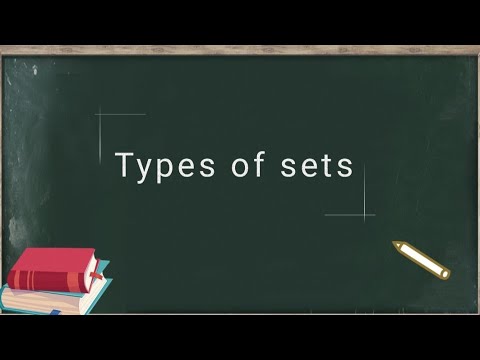 Types of sets|| Quantitative reasoning 
