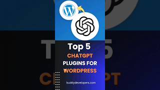 Top 5 Chatgpt Plugins for WordPress #shorts #chatgpt #wordpress #wordpresstutorial #website