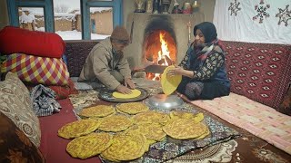 A Snowy Day in Rural Life ❄️ | A Village Couple’s Simple Winter Life