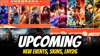 Upcoming New Update | Huge Perks, New heros, LNY26 | Honor of Kings CN