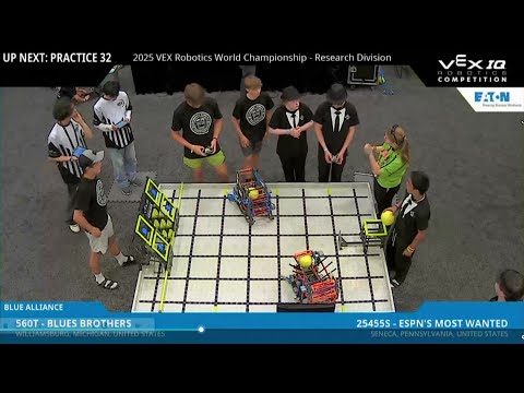 25455S - ESPN's Most Wanted - VEX Worlds 2025 - Day 1