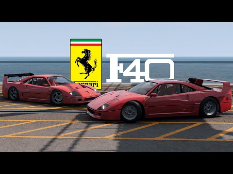 (Private) Ferrari F40 Showcase (BeamNG)