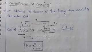Coefficient of coupling explanation
