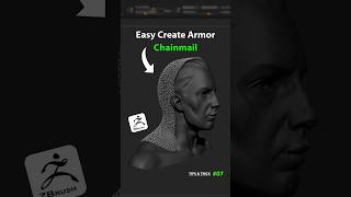 🛠️ Easy Chainmail Armor in ZBrush – Tips & Tricks #09