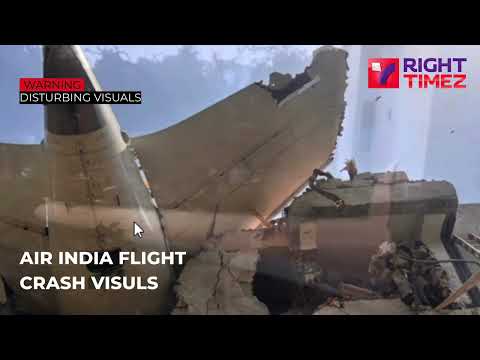 Air India flight to London Gatwick crashes in Ahmedabad